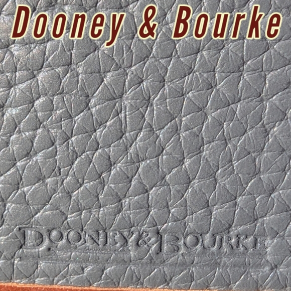 Bundle, Pebbled Leather Small Lexington in Orange & Continental Wallet in Grey